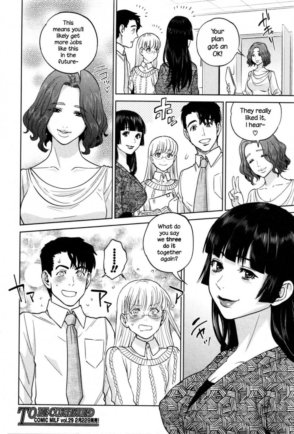 Hentai Manga Comic-Office Love Scramble-Chapter 4-37